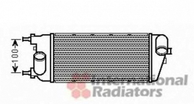 VAN WEZEL 17004391 -  Интеркулер